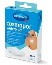 Cosmopor Водоустойчиви пластири, стерилни, 7.2 x 5 cm, 5 броя, Hartmann -1