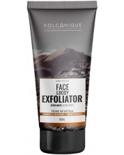 Volcanique Скраб за лице и тяло, с вулканична пепел и захар, 100 ml