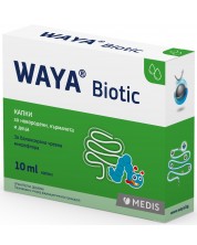 Waya Biotic Пробиотични капки за бебета и деца, 10 ml, Medis -1