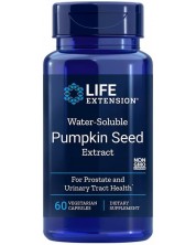Water-Solube Pumpkin Seed Extract, 60 веге капсули, Life Extension