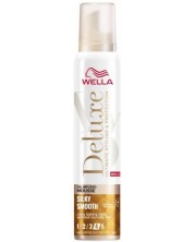 Wella Deluxe Пяна за коса Silky Smooth 4, 200 ml
