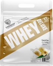 Whey Protein Deluxe, ванилия и круша, 900 g, Swedish Supplements