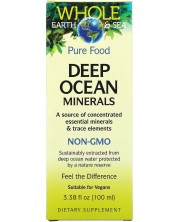 Whole Earth & Sea Deep Ocean Minerals, 100 ml, Natural Factors -1