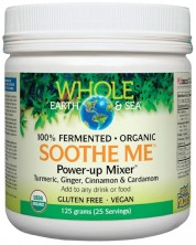 Whole Earth & Sea Soothe Me Power-up Mixer, неовкусен, 125 g, Natural Factors -1