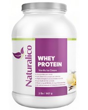Whey Protein, ванилов сладолед, 907 g, Naturalico