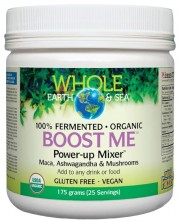 Whole Earth & Sea Boost Me Power-up Mixer, неовкусен, 175 g, Natural Factors -1
