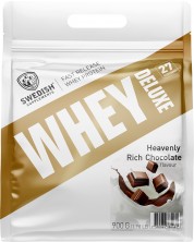 Whey Protein Deluxe, шоколадов рай, 900 g, Swedish Supplements