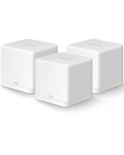 Wi-fi система Mercusys - Halo H30G, 1.3Gbps, 3 модула, бяла -1