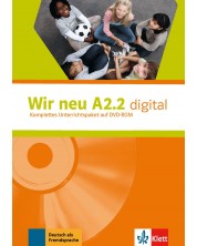Wir Neu A2.2: digital DVD-ROM / Немски език - ниво A2.2: DVD носител