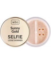 Wibo Прахообразен хайлайтър Selfie Sunny Gold, 10 g