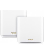 Wi-fi система ASUS - ZenWiFi XT8 V2, 6.6Gbps, 2 модула, бяла