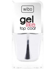 Wibo Заздравител и топ лак за нокти Gel Like, 8.5 ml
