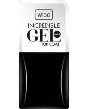 Wibo Топ лак за нокти Incredible Gel, 8.5 ml