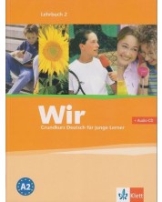 Wir 2: Учебна система по немски език - ниво А2 + CD -1