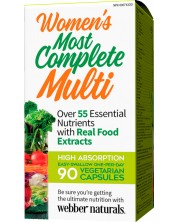 Women’s Most Complete Multi, 90 капсули, Webber Naturals -1