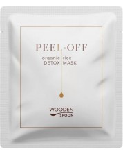 Wooden Spoon Маска за лице от био ориз, Peel-off, 3 дози