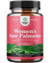 Women's Saw Palmetto, 90 капсули, Nature's Craft