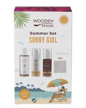 Wooden Spoon Летен комплект Sunny Girl, 3 части + Подарък -1