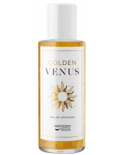 Wooden Spoon Сухо блестящо олио за тяло Golden Venus, 100 ml -1