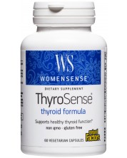 WomenSense ThyroSense, 60 веге капсули, Natural Factors -1
