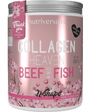 WShape Collagen Heaven Beef & Fish, Cherry Blossom, 300 g, Nutriversum -1
