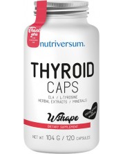 WShape Thyroid Caps, 120 капсули, Nutriversum -1