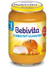 Ястие Bebivita - Тиква, пилешко и ябълка, 190 g -1