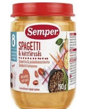 Ястие Semper - Спагети по болонски с месо, 190 g -1