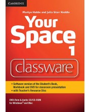 Your Space Level 1 Classware DVD-ROM with Teacher's Resource Disc / Английски език - ниво 1: DVD с интерактивна версия на учебника -1