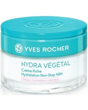 Yves Rocher Hydra Vegetal Крем за лице Едулис, за суха кожа, 50 ml