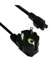 Захранващ кабел Makki - CE022, Power Cord for Notebook 3C,1.8m, черен -1