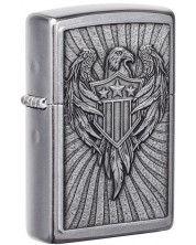 Запалка Zippo - Eagle Shield Emblem Design -1