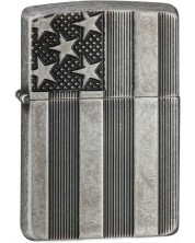 Запалка Zippo Armor - Американския флаг, гравирана -1