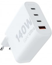 Зарядно устройство Xtorm - GaN2 Ultra, USB-A/C, 140W, бяло