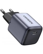 Зарядно устройство Ugreen - CD319, Nexode, USB-C, 30W, сиво -1