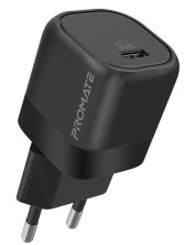 Зарядно устройство ProMate - PowerPort-25, USB-C, 25W, черно
