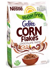 Зърнена закуска без глутен Nestle - Corn Flakes, с шоколад, 450 g -1