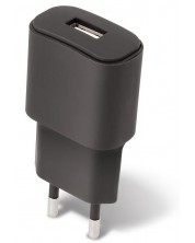 Зарядно устройство Forever - 5153, USB-A, 1A, черно
