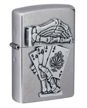 Запалка Zippo - Dead Man's Hand Emblem Design -1