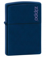 Запалка Zippo - тъмносиня, матирана -1