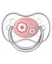 Залъгалка Canpol - Newborn Baby, 0-6 месеца, розова -1