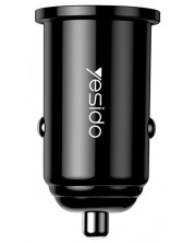 Зарядно за кола Yesido - Y38, USB-A, 20W, черно -1