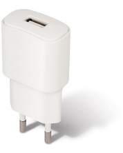 Зарядно устройство Forever - 8574, USB-А, 2А, бяло