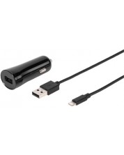 Зарядно за кола Vivanco - 60019, USB-A, 12W, черно -1