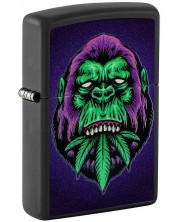 Запалка Zippo Glow in The Dark - Cannabis Gorilla Design