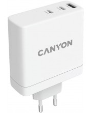 Зарядно устройство Canyon - H-140-01, 140W, бяло -1