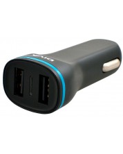 Зарядно за кола Diva - Car Charger, USB-A, 15W, черно -1