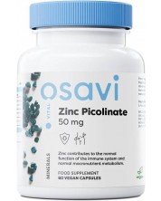Zinc Picolinate, 50 mg, 60 капсули, Osavi -1