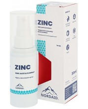 Zinc Спрей за уста, мента, 30 ml, Nordaid	 -1