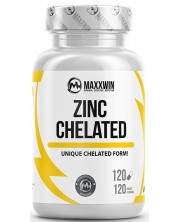 Zinc Chelated, 120 капсули, Maxxwin